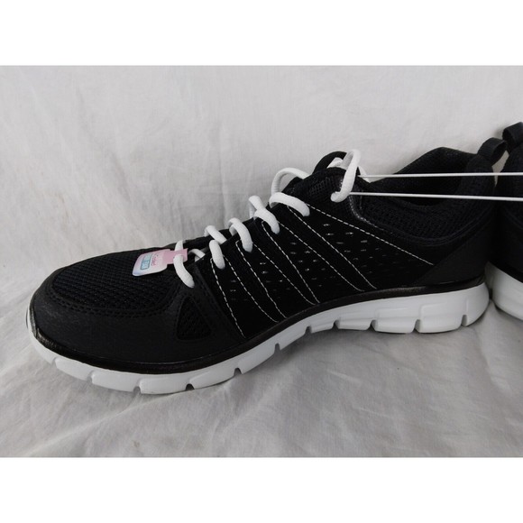 Skechers Synergy Look Book 11963S Black Running Shoes Sneakers Womens Size 9 - Picture 6 of 12